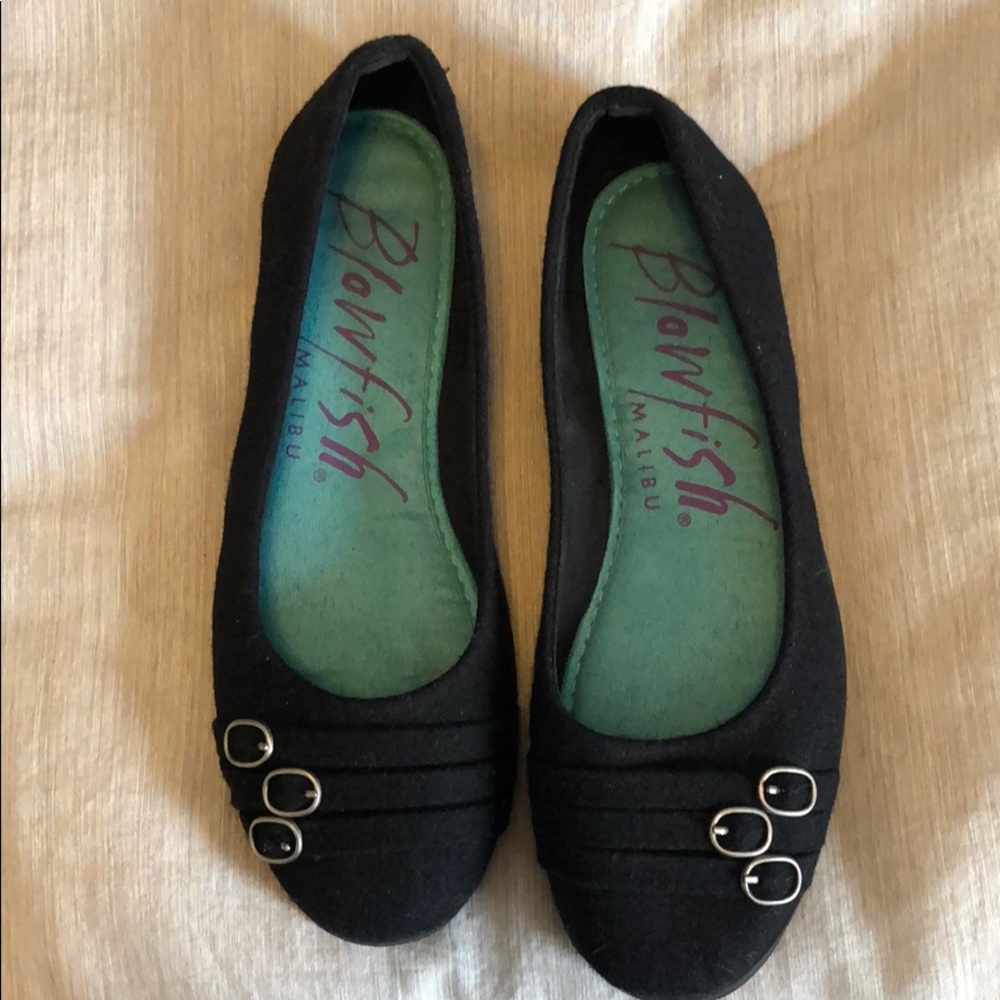 Blowfish Black Flats